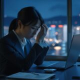 職場の人間関係に一人で悩む30代の女性リーダー