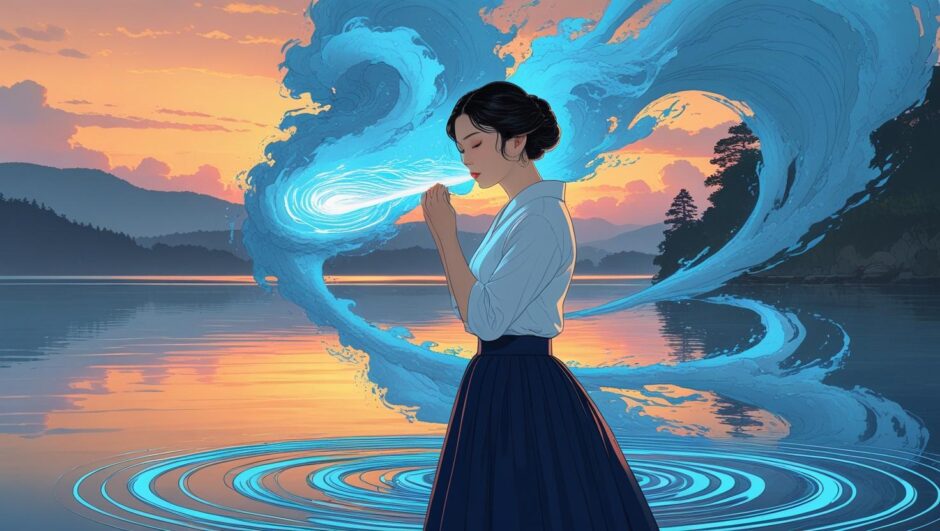 マヤ暦の紋章「青い嵐」の才能を象徴する、世界に変革の嵐を巻き起こす女性