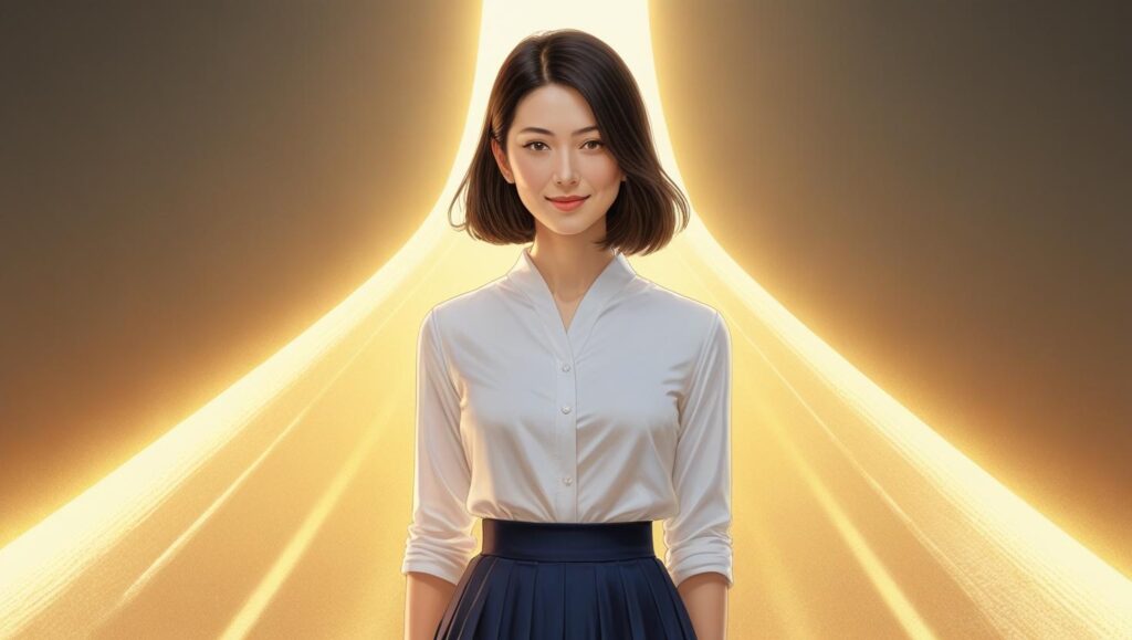 自分の役割に目覚め、自信に満ちた「銀河の音2」を持つ女性