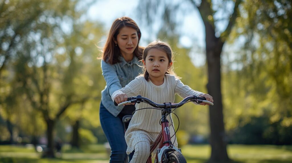 子供の才能を信じてサポートする母親