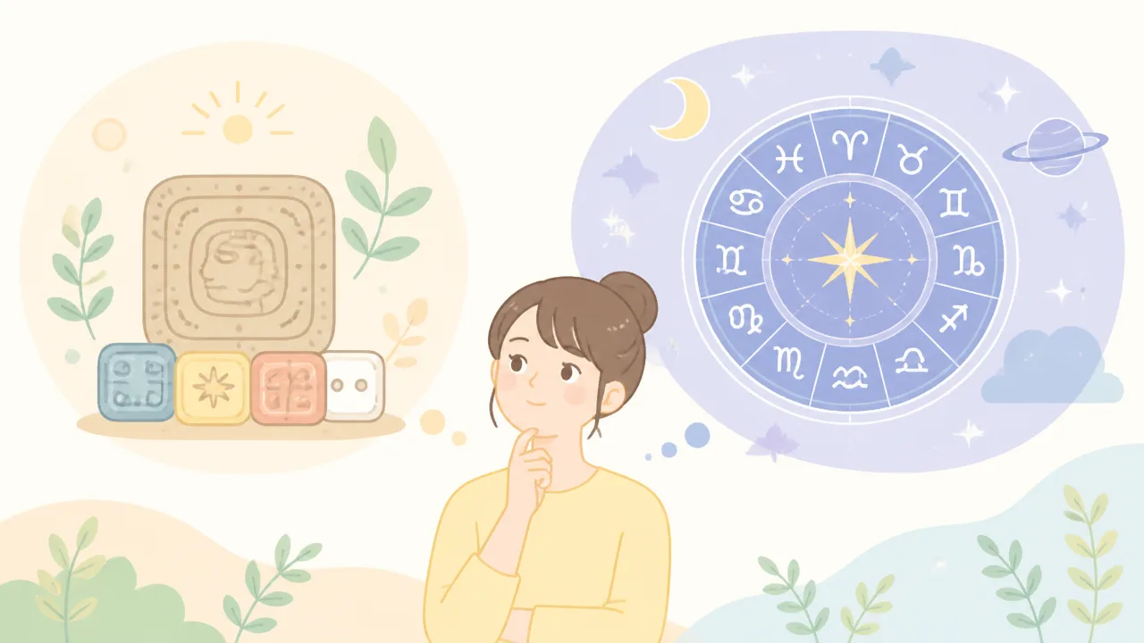 マヤ占いVS西洋占星学|違いと自分に合う選び方をやさしく解説