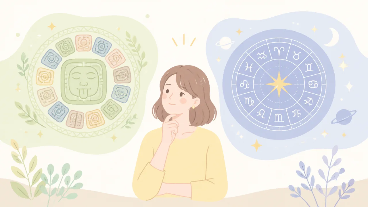 マヤ占いVS西洋占星学|違いと自分に合う選び方をやさしく解説