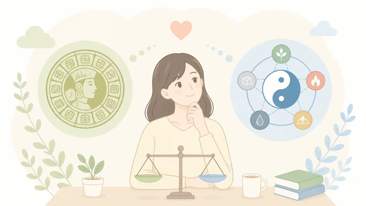 マヤ占いVS四柱推命|違いを比較して自分の強みを知る方法