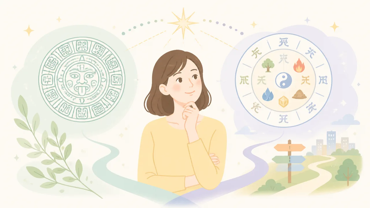 マヤ占いVS四柱推命|違いを比較して自分の強みを知る方法