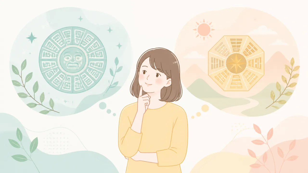 マヤ占いと九星気学の違いと使い方｜自分らしい選択のヒント