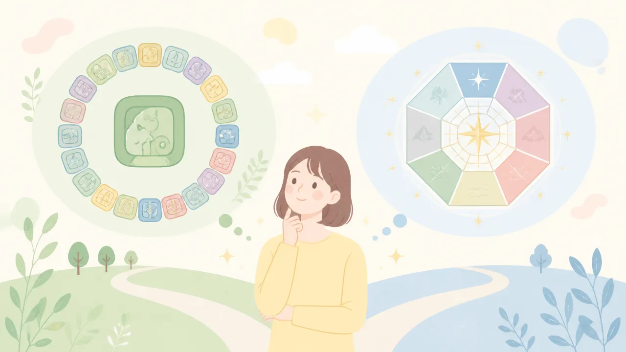 マヤ占いと九星気学の違いと使い方｜自分らしい選択のヒント