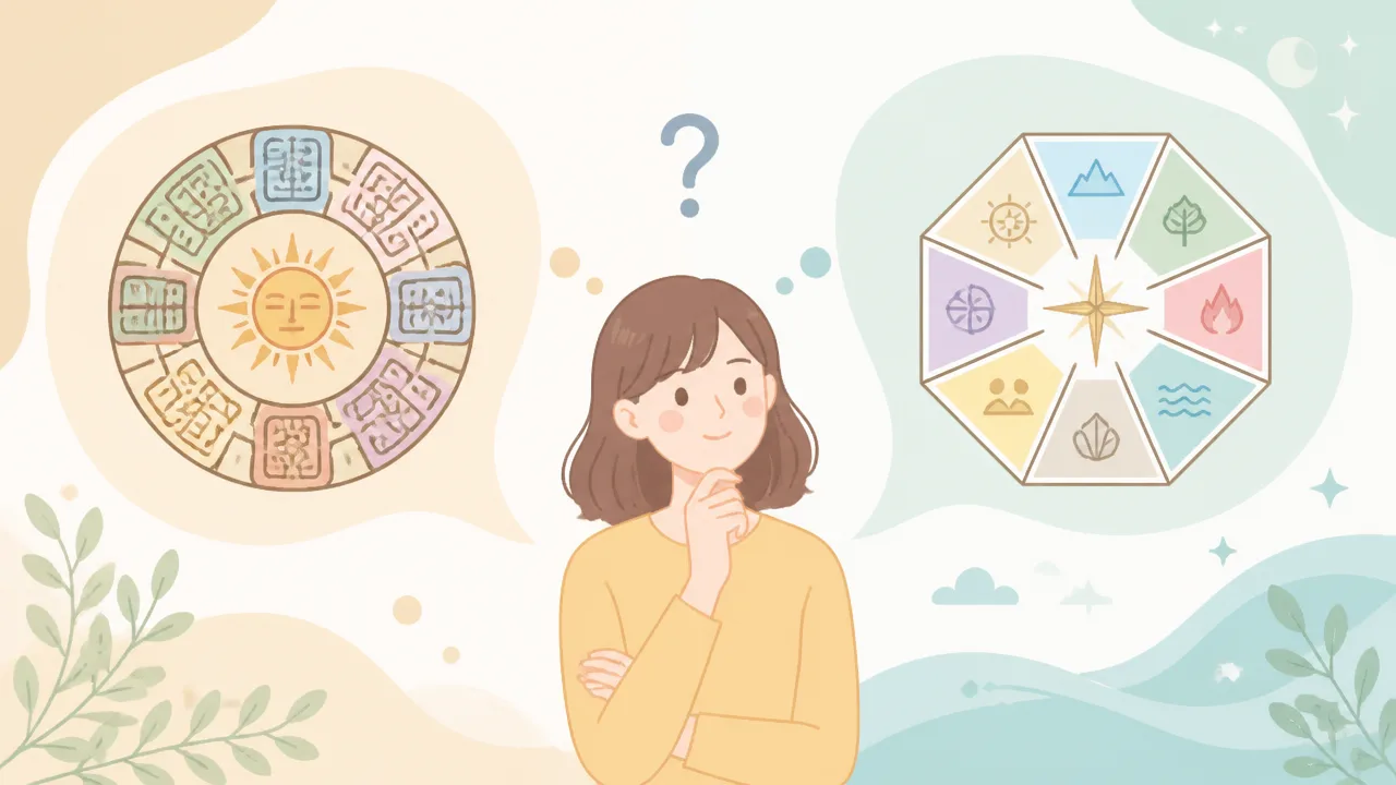 マヤ占いと九星気学の違いと使い方｜自分らしい選択のヒント