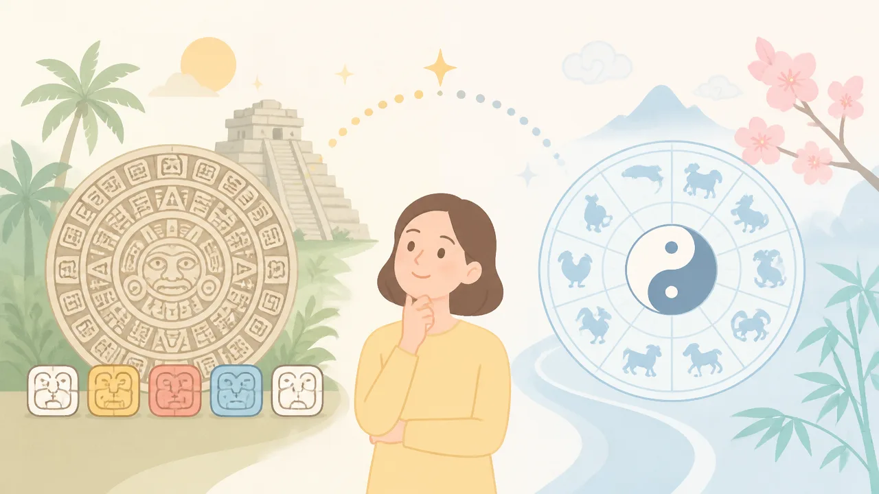 マヤ占いと東洋占星術の違いと使い方|自分らしい選択に活かすコツ
