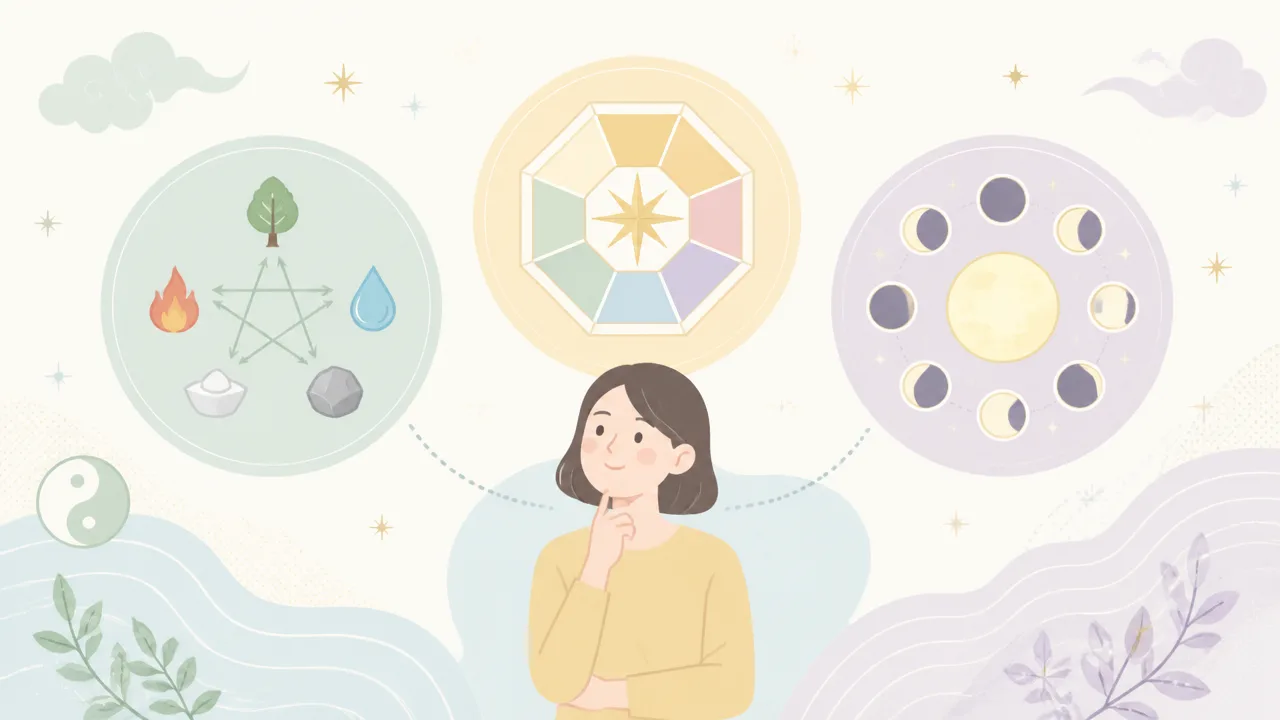 マヤ占いと東洋占星術の違いと使い方|自分らしい選択に活かすコツ