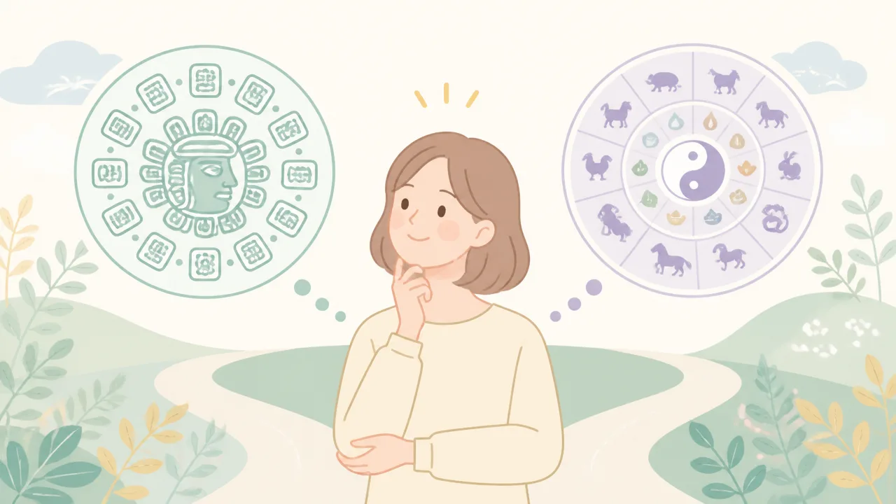マヤ占いと東洋占星術の違いと使い方|自分らしい選択に活かすコツ